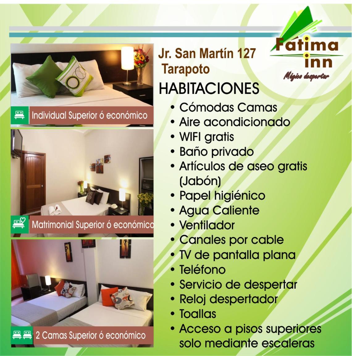 Hotel Fatima Inn Tarapoto Luaran gambar